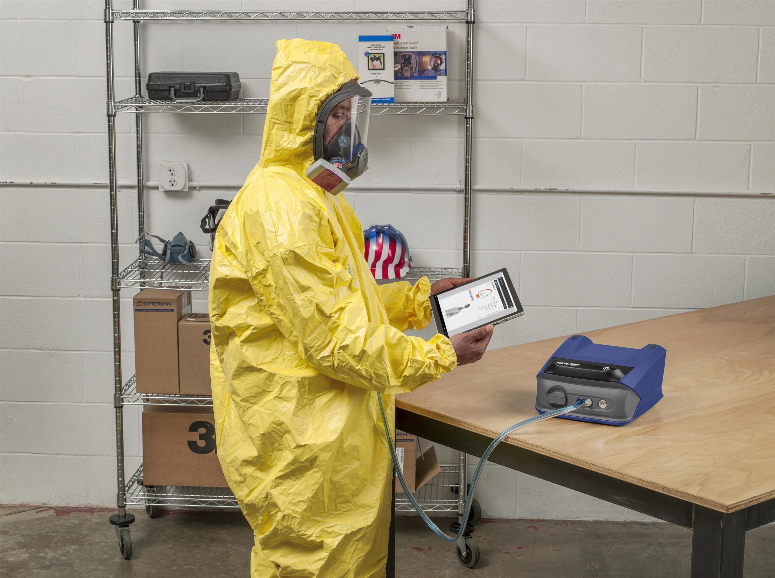 TSI PortCount Hazmat Bench